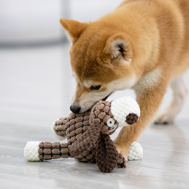 Immortal Plush Donkey For Heavy Chewers