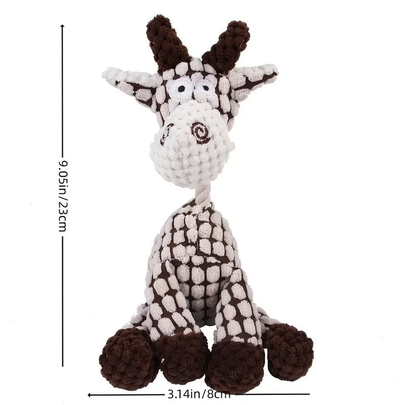 Immortal Plush Donkey For Heavy Chewers